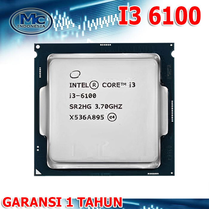 Procssor Intel Core i3 6100 / i3 7100 / i3 8100 / i3 9100  soket lga 1151