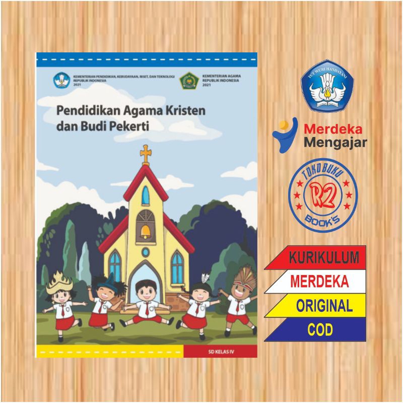 

buku agama kristen kelas 4 SD kurikulum merdeka
