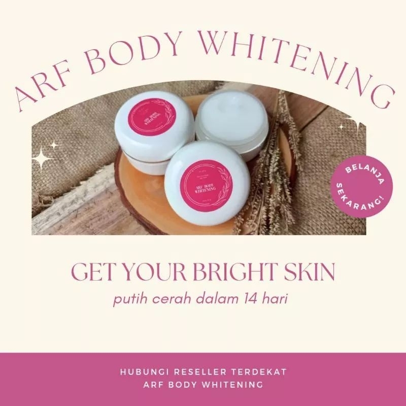 ARF BODY WHITENING ORIGINAL || PEMUTIH BADAN