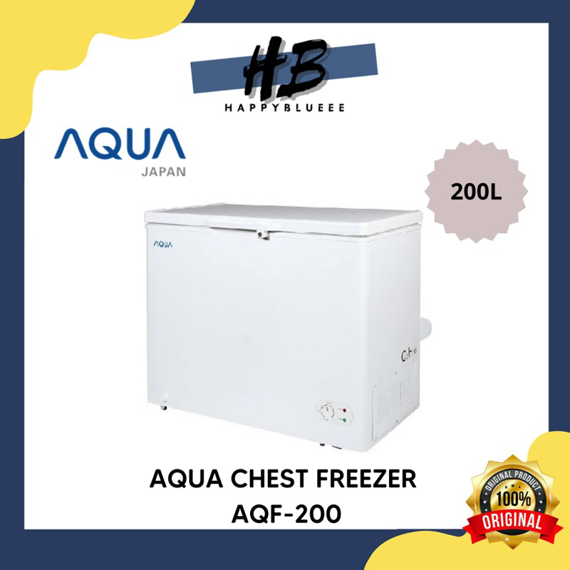 AQUA CHEST FREEZER 200 LITER AQF-200