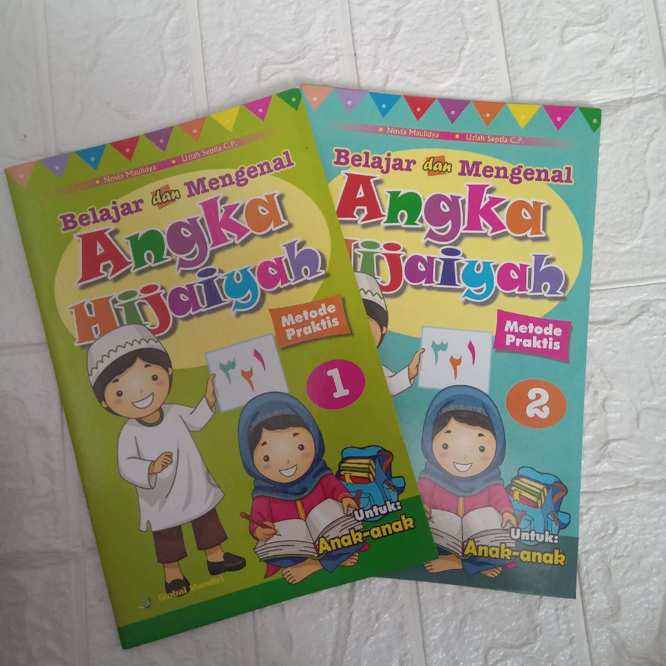 

Buku PAUD dan TK - Belajar Mengenal Angka Hijaiyah - Full Colour - Buku Anak anak - Bermain sambil Belajar