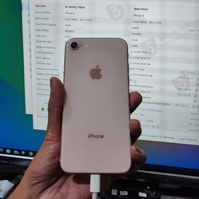 iPhone 8 64GB bypass Cell