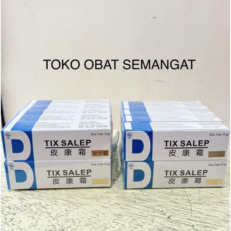Tix Salep - Pi Kang Shuang Biru - Obat Salep Gatal, Alergi, Jamur, Kadas, Kudis, Kurap