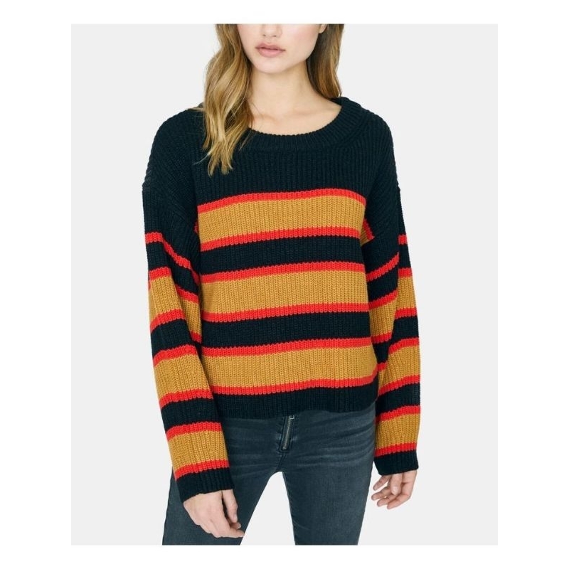 rajutan blouse striped onex