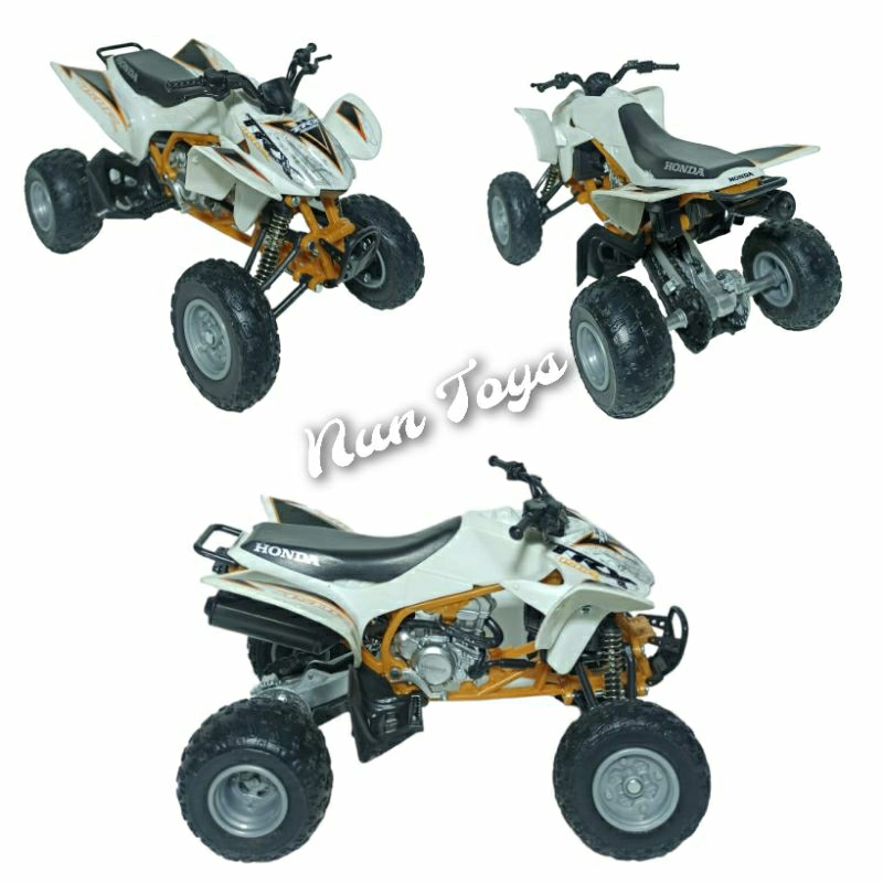 Diecast Miniatur Motor ATV Honda TRX 450R