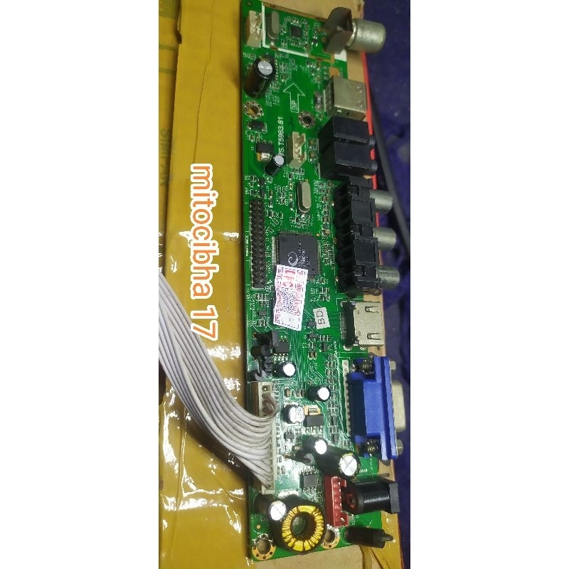 sparpate onderdil mb tv mitochiba 15" mainboard menboard original MB miitochiba 15" mb MB mesin tv L