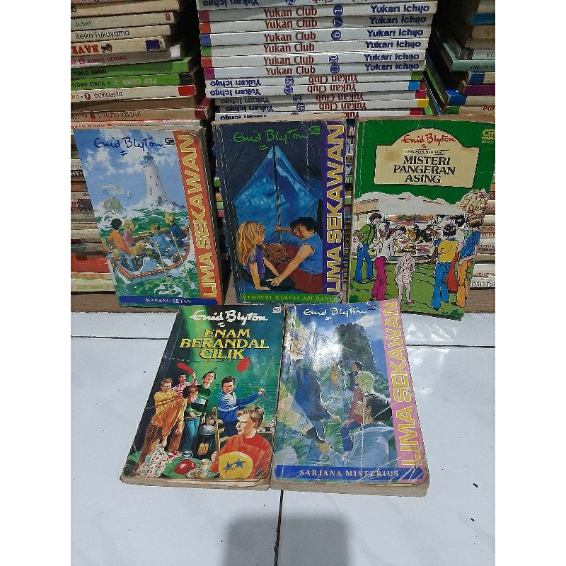 lima sekawan 5 buku