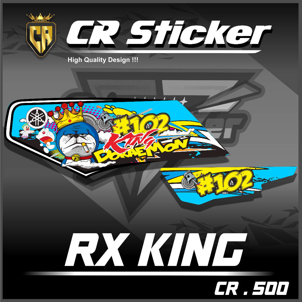 striping rx king variasi aksesoris sepeda aksesoris motor striping rxking Sticker Striping RX KING -
