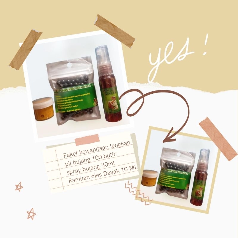 Perawatan Wanita lengkap manjakani Dayak