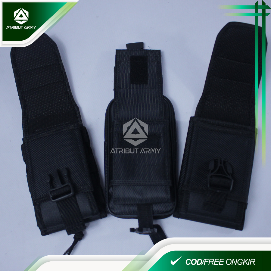Sarung Tempat Hp Tas Dompet Hanphone Pinggang Kanvas Tactical Dompet Hp Pria 6.8 Inch