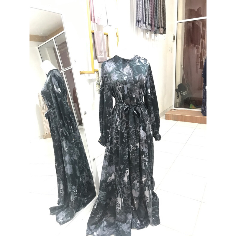 L by LCB dress hitam