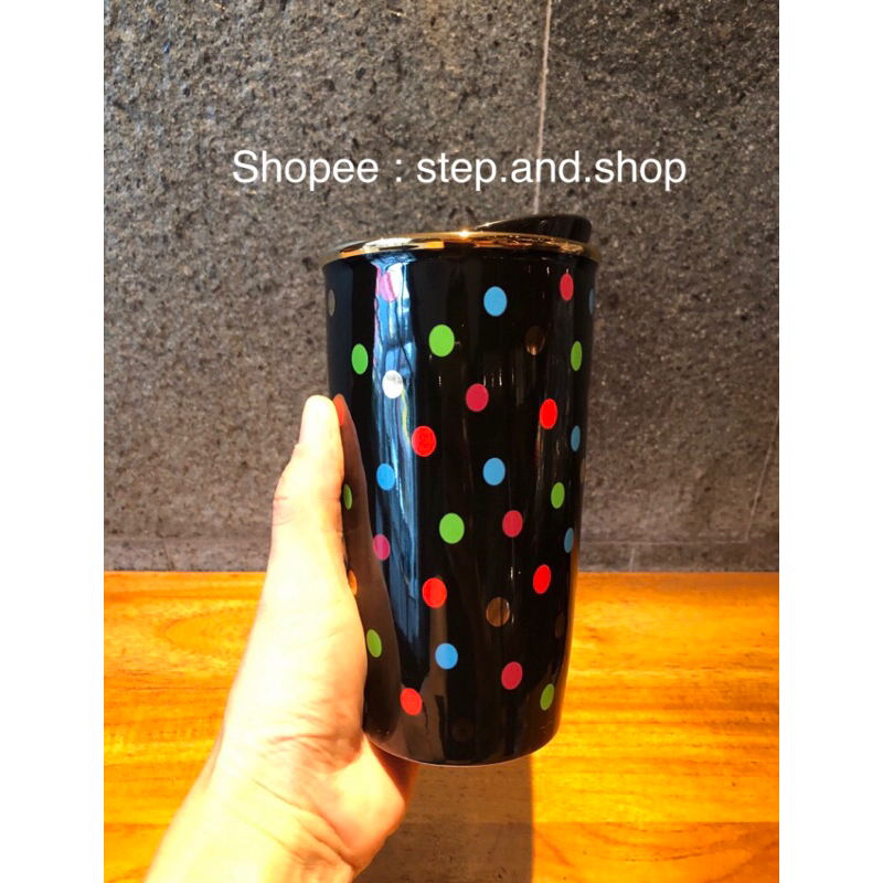 Starbucks Tumbler DW Ceramic - Kate Spade 2023 Ed - Polkadot