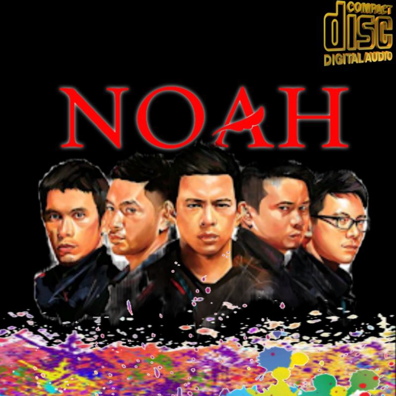 KASET CD MOBIL LAGU POP INDONESIA NOAH - KASET CD COMPACT DISC LAGU POP NOAH TERBARU - KASET CD MP3 