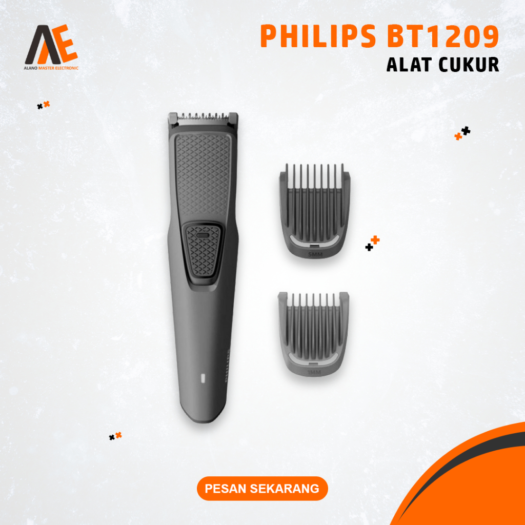 Alat Pencukur Elektrik Philips BT1209 Mesin Cukur Rambut Kumis Jenggot