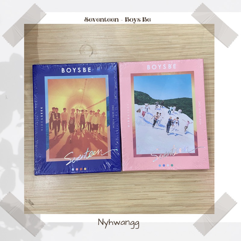SEVENTEEN - BOYS BE ALBUM [READY STOCK]