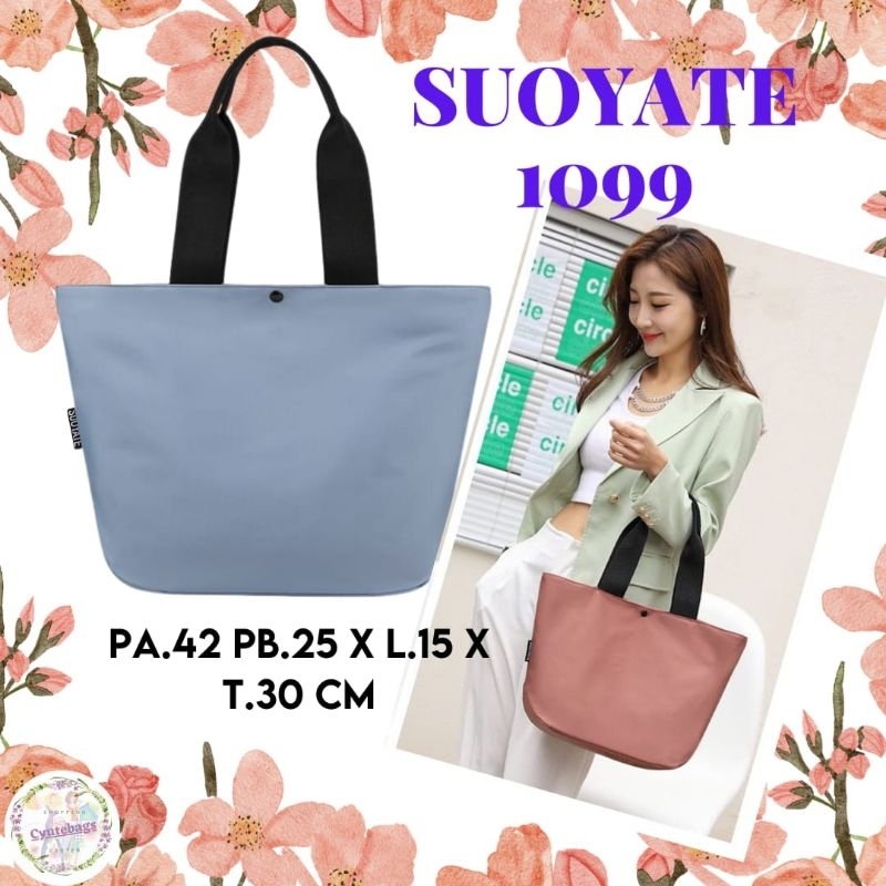 SUOYATE 1099 TOTE BAG WANITA TAS BAHU CEWEK BESAR KEKINIAN