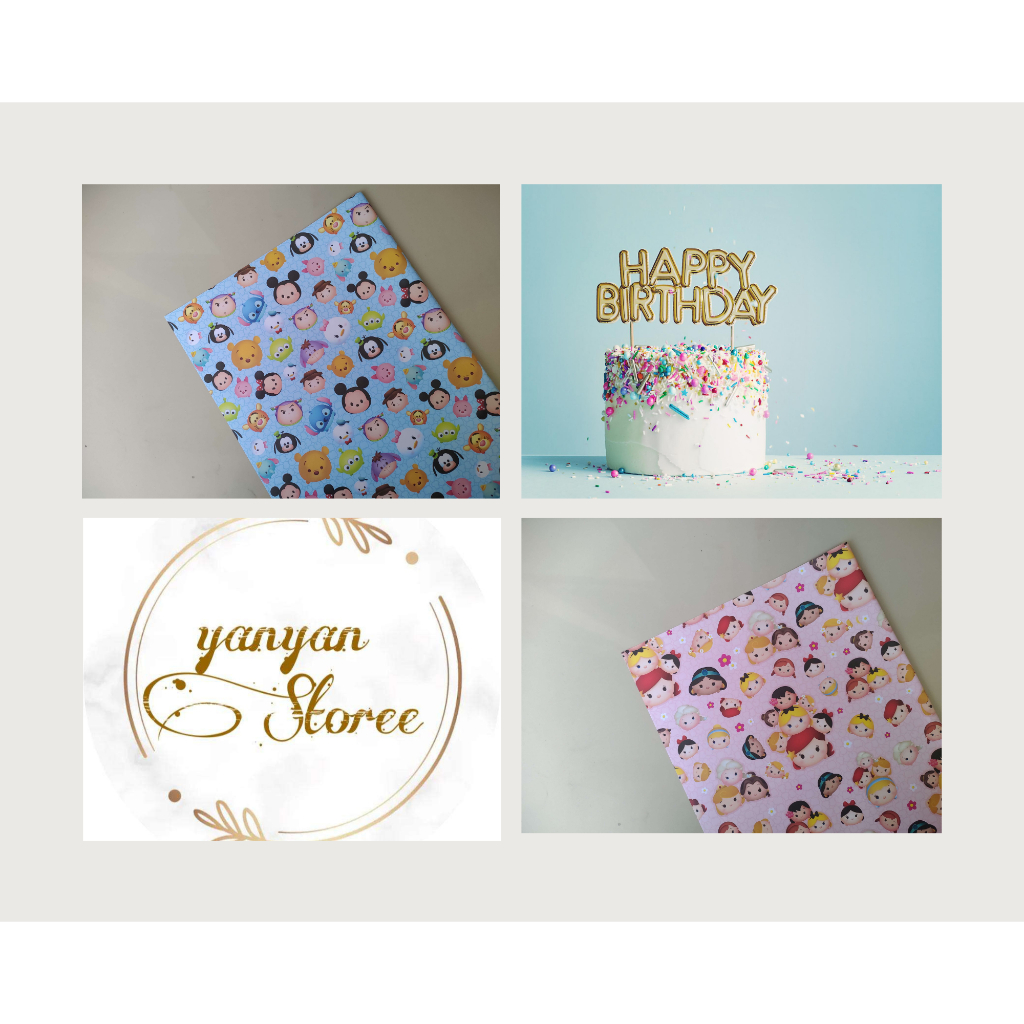 

KERTAS KADO SANWA (TSUM-TSUM)