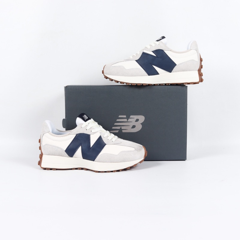 Sepatu Sneakers 327 Trainers Off White Navy