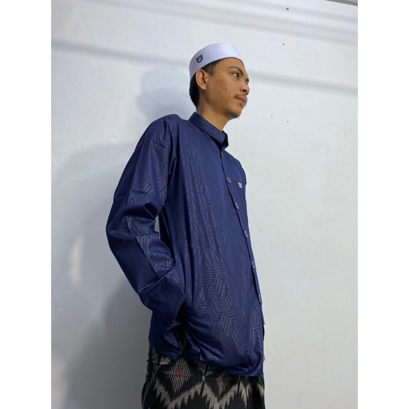 koko sultan bahan emboys kancing besar model ammu