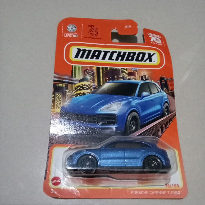 porsche cayenne turbo matchbox lifetime