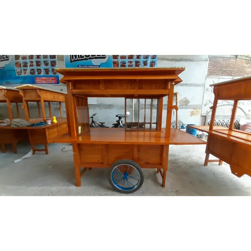 Gerobak warmindo/ gerobak mie kekinian / gerobak angkringan / roda warmindo