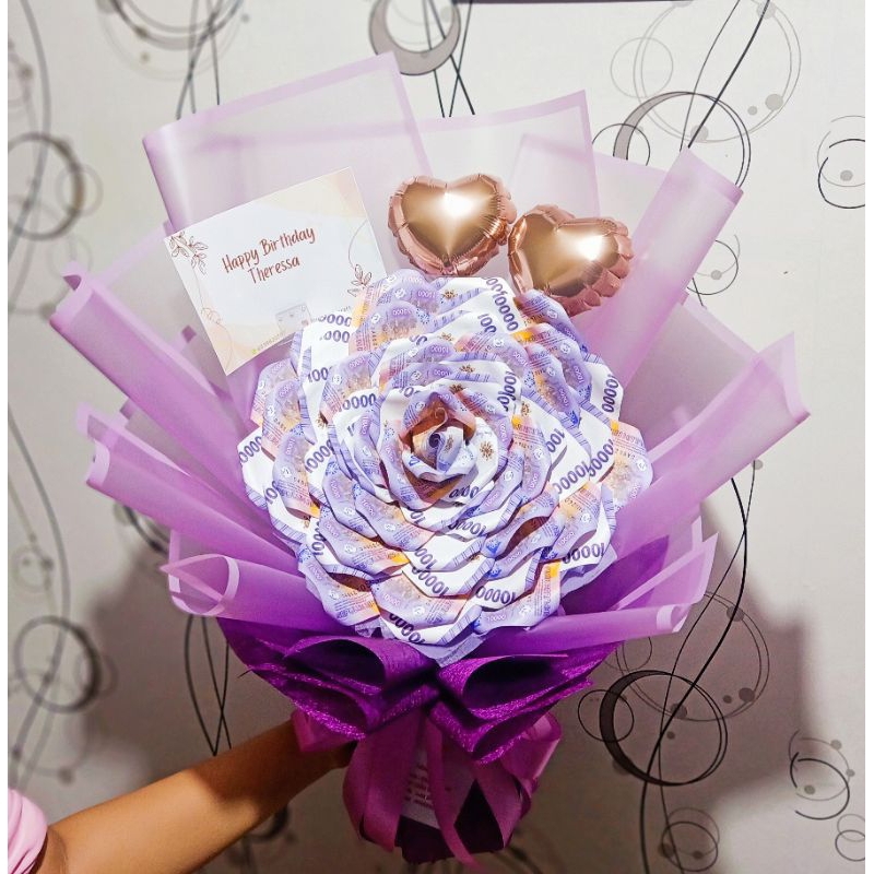 Buket bunga/buket uang/buket wisuda/buket bunga dari uang