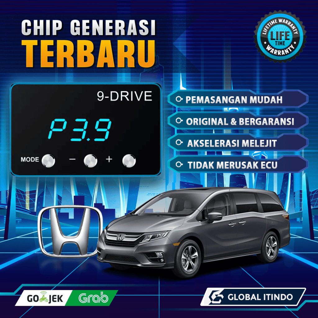 [ORIGINAL] 9 Drive Honda Odyssey Piggyback Throttle Controller ECU Remap - Lifetime Warranty