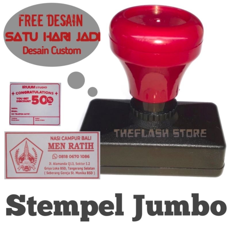 

Stempel Otomatis Jumbo