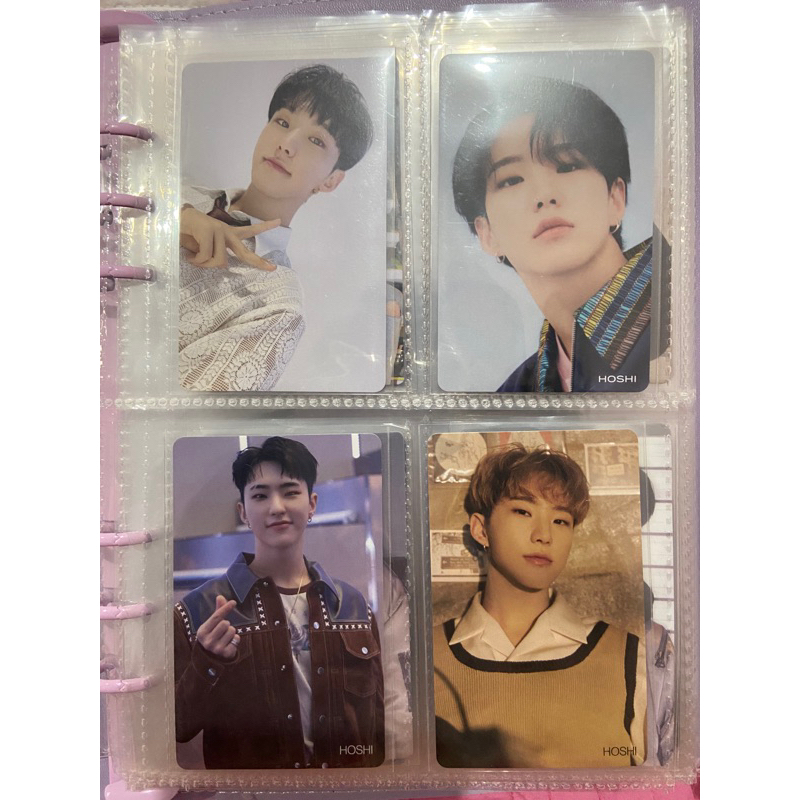 Seventeen Hoshi Official Photocards PC HMV Henggarae Hitorijanai Attaca