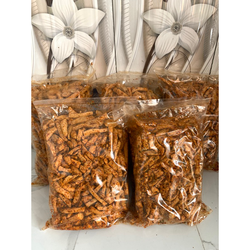 

Paket Reseller 5 Kg Basreng Pedas Daun Jeruk baso goreng