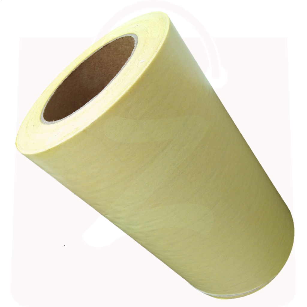 

Transparan Film Stiker Laminating Dingin Doff Rol / Meteran Lebar 21cm A4 100 Micron Laminasi