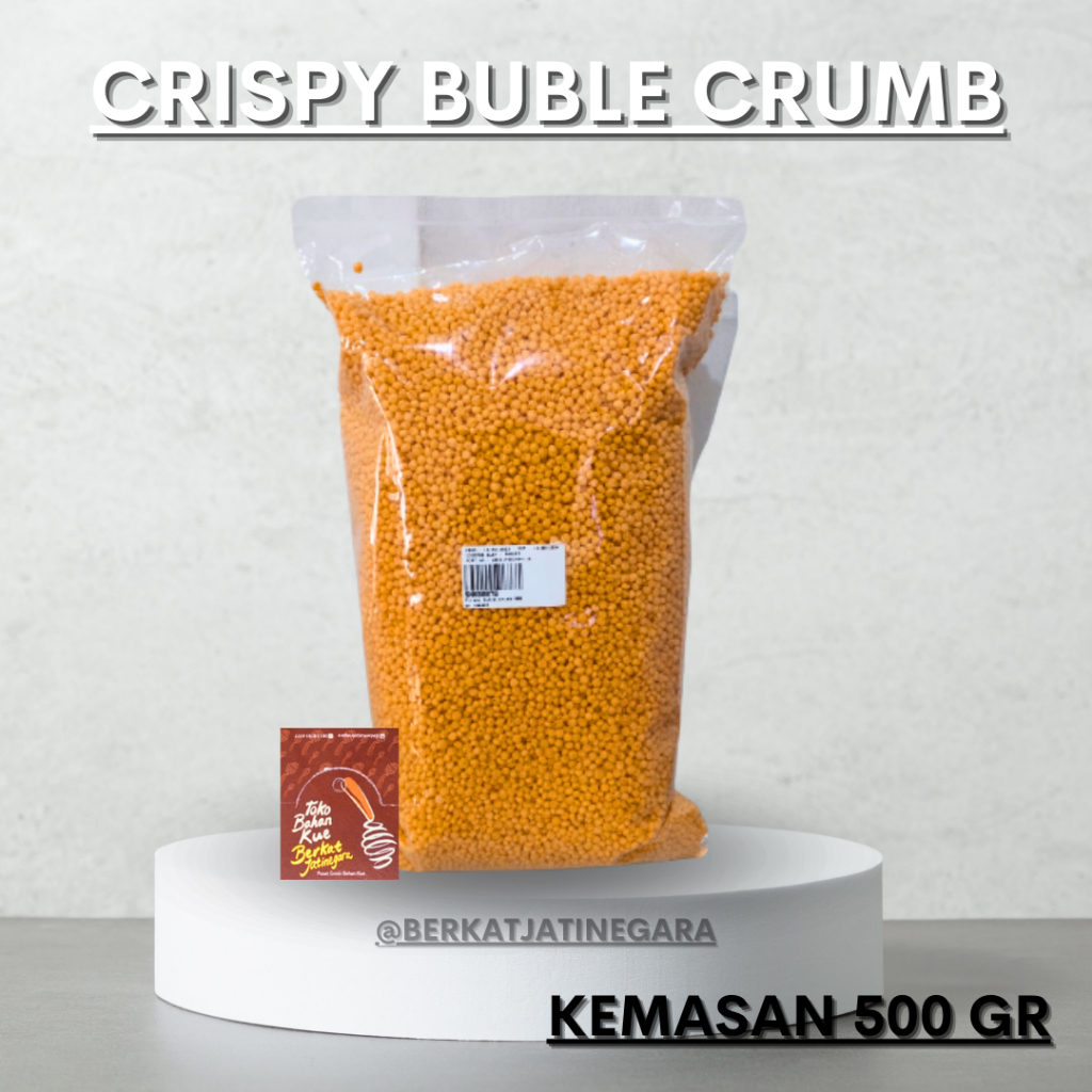 

CRISPY BUBLE CRUMB / TEPUNG ROTI / BUBLE CRUMB REPACK 500 GR