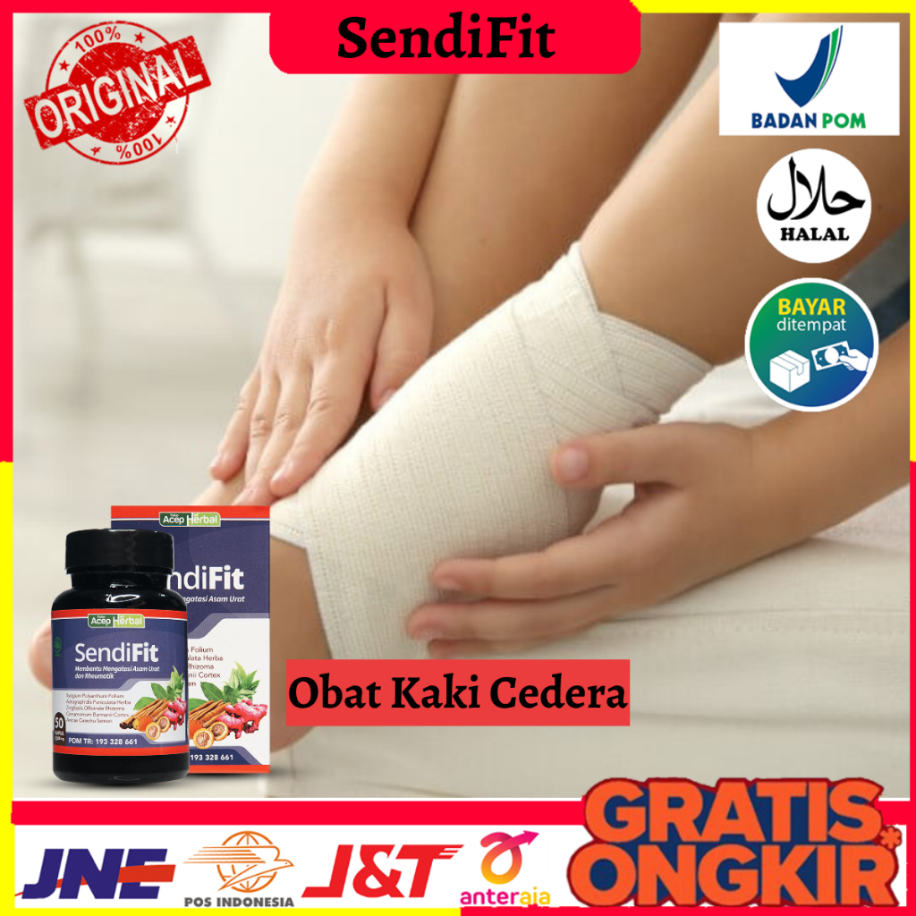 Obat Kaki Cedera, Osteoarthitis, Obat Cedera Tulang, Radang Tulang, Pengal Linu, Asam Urat, Kram/ Ke