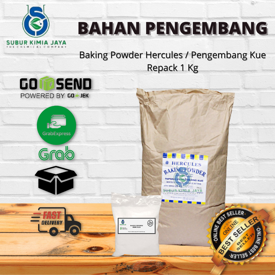 

Baking Powder Hercules Double Acting / Pengembang Kue 1 KG
