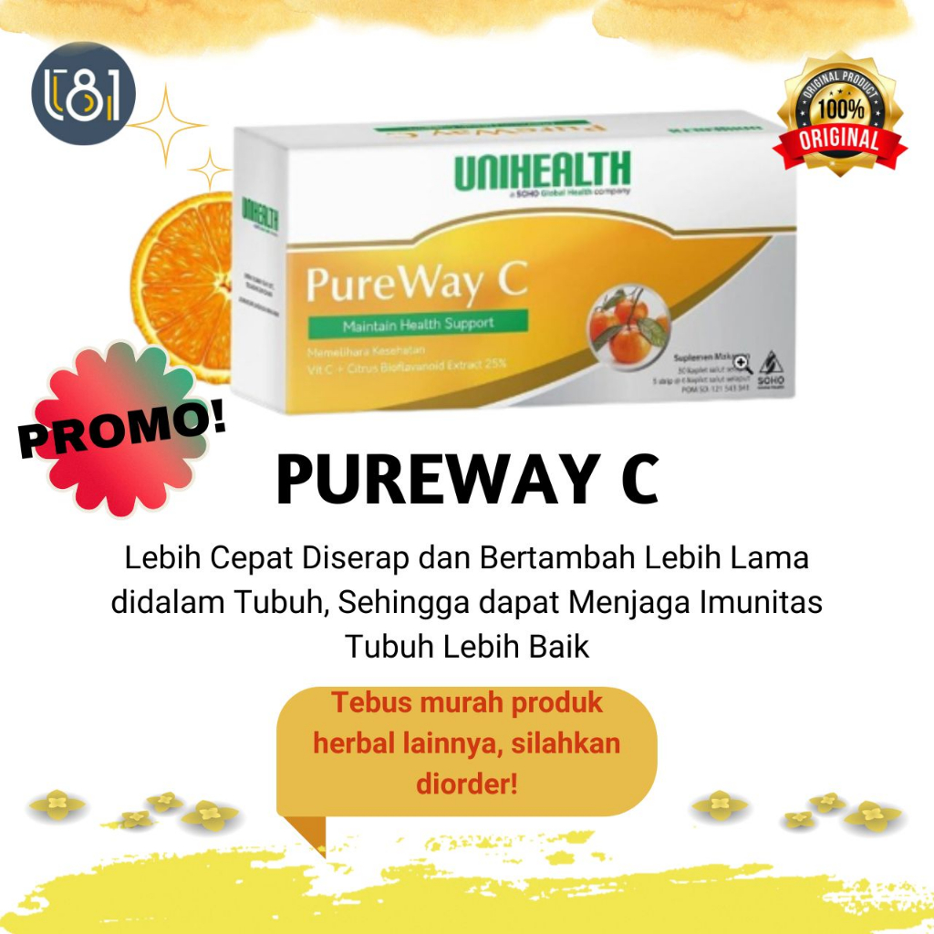 Vitamin C PureWay-C Unihealth