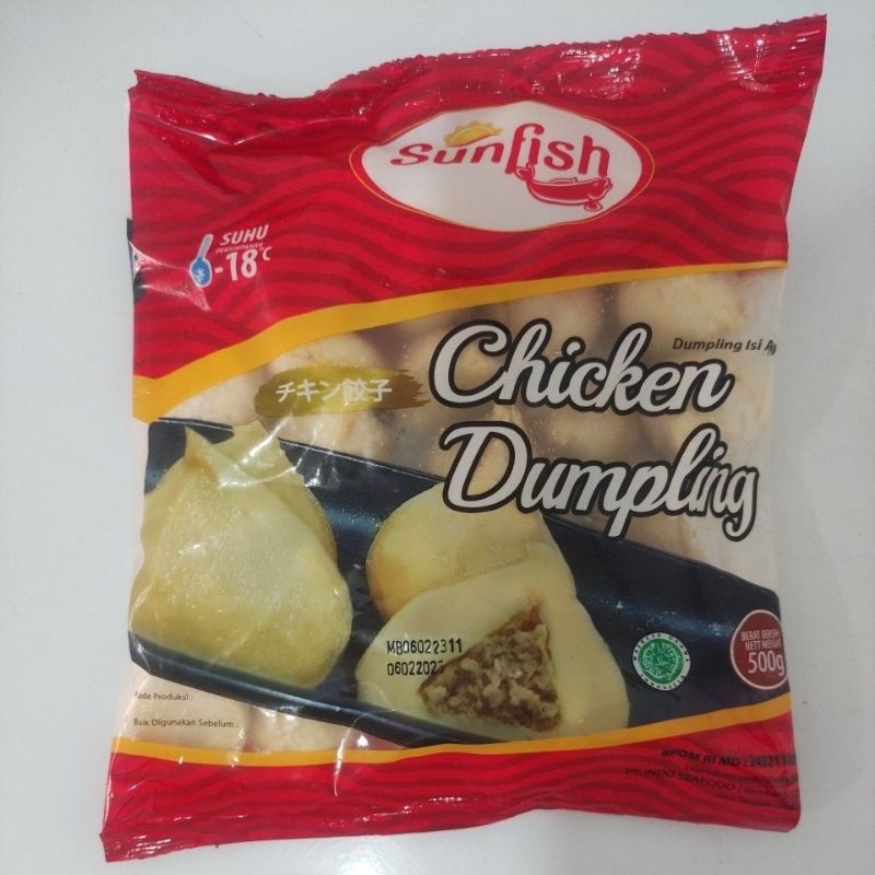 

SUNFISH Dumpling Chicken Ayam 500gr