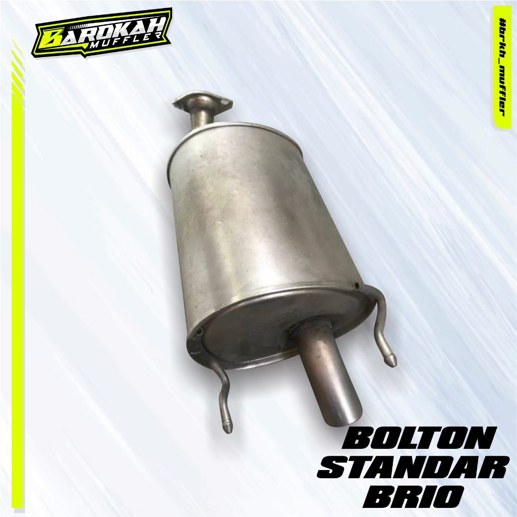 KNALPOT BOLTON STANDAR BRIO PNP