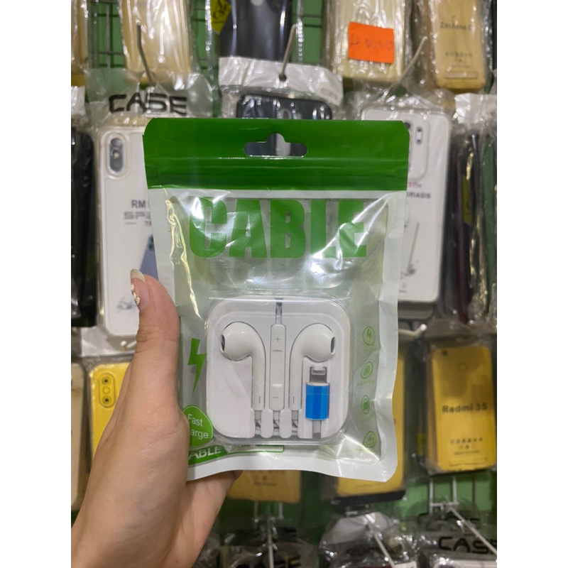 HEADSET IPHONE LIGHTNING FOR 7 PLUS 7/8/x/xr/11/12/13