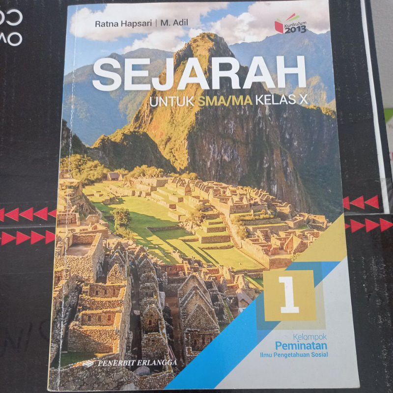 

Buku sejarah SMA kelas 10&12 penerbit Erlangga