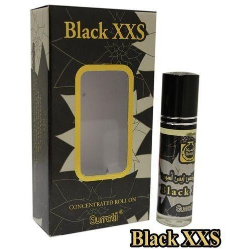 Parfum Surrati 6ml Roll on All Varian | Alcohol Free | Parfum Arab - Black
