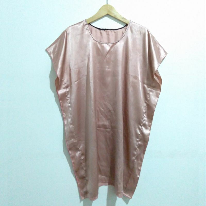 Midi Dress Lengan Pendek | Midi Dress Jumbo | Midi Dress Pink | Midi Dress Polos | Midi Dress Murah