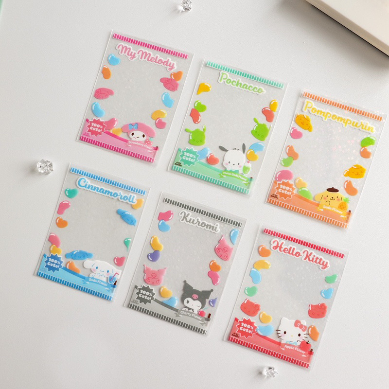 Innersleeve Sanrio lucu Cute sanrio friends tempat photocards