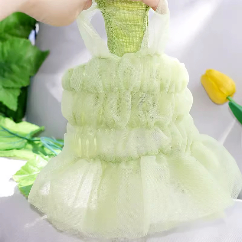 Catalina korea ruffle fluff super soft dress