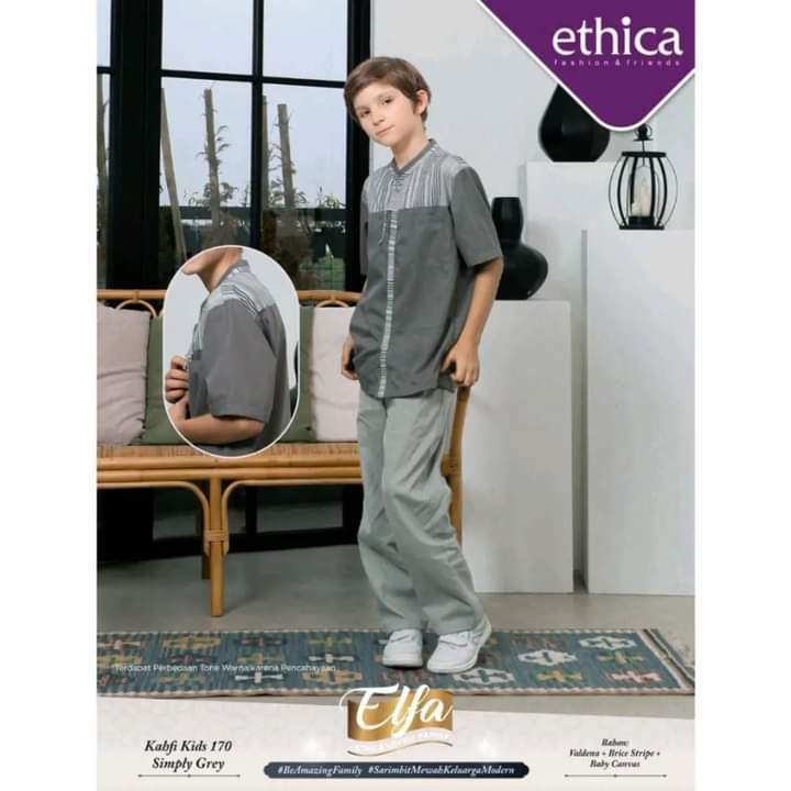 COD PROMO KOKO ANAK ETHICA KAHFI KIDS 170 BALSAM GREEN I SIMPLY TAUPE ORIGINAL