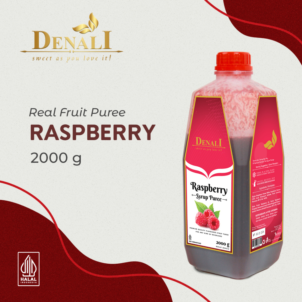 

Denali Fruit Puree - Raspberry