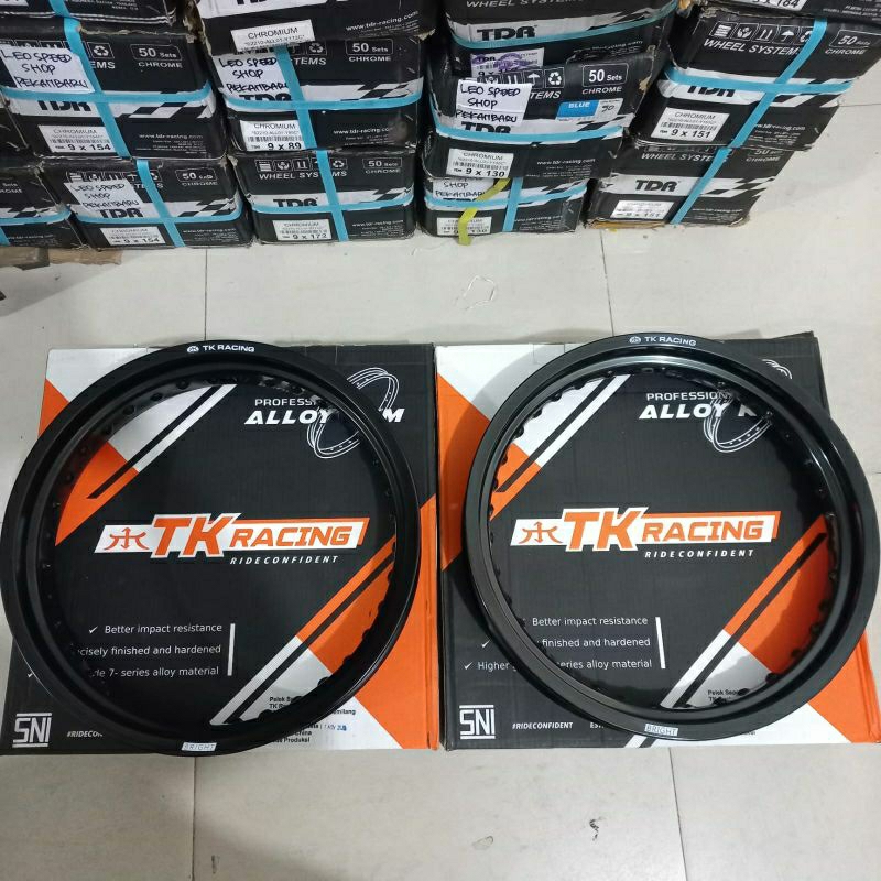 Velg TK Racing 250/300/350-17 Black