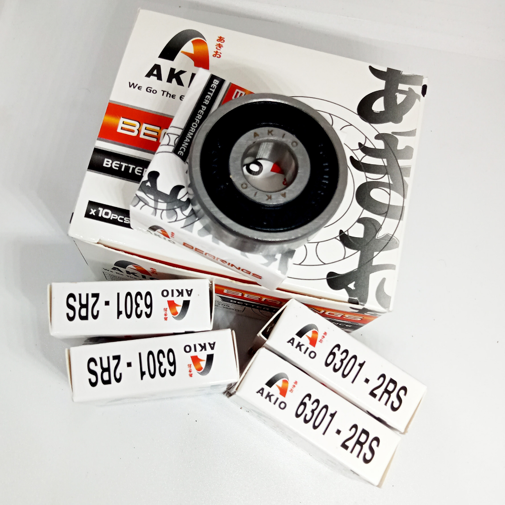 Laher Bearing Roda Depan Honda Supra/X/Fit/125/Karisma/Gl/Tiger/Grand/Legenda/Prima 6301 2RS