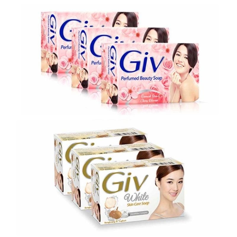 Sabun Mandi Batang GIV Besar Body Soap 3x110gr