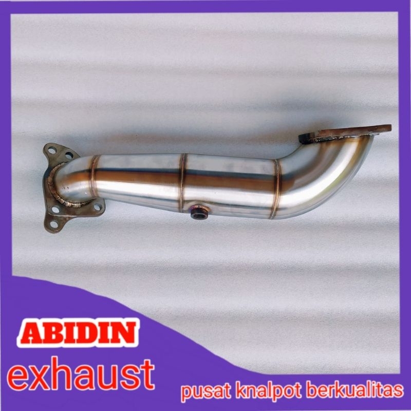 Knalpot mobil racing Honda Civic FD1 FD2  full stainless