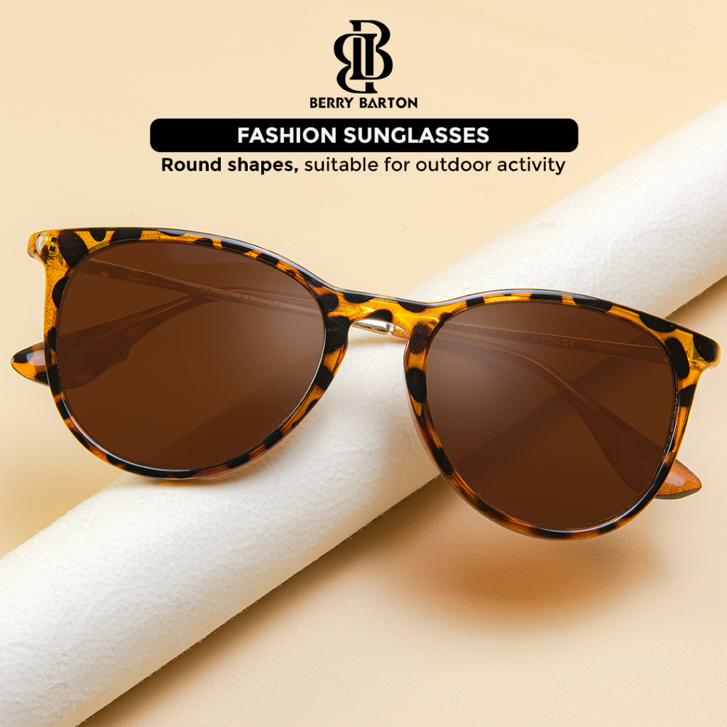 Berrybarton - Kacamata Hitam Fashion Sunglasses UV Protection Pria Wanita BB 4171